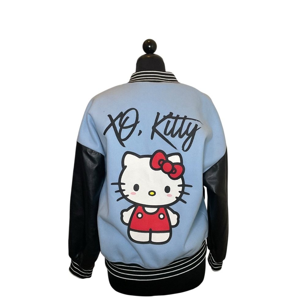 Forever 21 Blue and Black Varsity Jacket